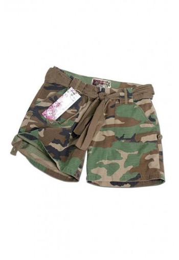 BERMUDE DAMA ARMY RIPSTOP WOODLAND