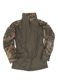BLUZA TACTICA WARRIOR CAMUFLAJ DIGITAL WOODLAND