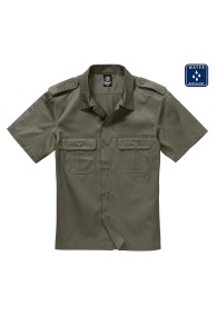 CAMASA MANECA SCURTA BRANDIT US OLIV