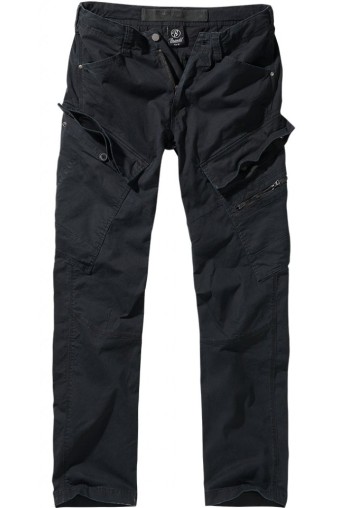 PANTALONI ADVEN SLIM FIT BRANDIT NEGRI