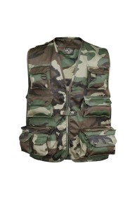 VESTA VANATOARE/PESCUIT CAMUFLAJ WOODLAND