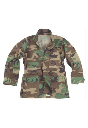 VESTON BDU RIPSTOP CAMUFLAJ WOODLAND