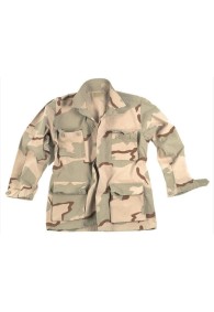 VESTON BDU RIPSTOP DESERT 3 CULORI