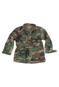 VESTON BDU RIPSTOP PRESPALAT CAMUFLAJ WOODLAND