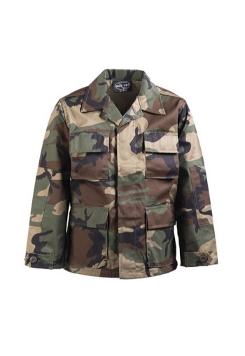 VESTON COPII BDU CAMUFLAJ WOODLAND