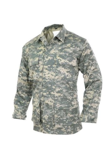 VESTON MILITAR BDU CAMUFLAJ AT-DIGITAL